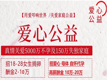 番禺捐卵助孕生子 爱心志愿者招募